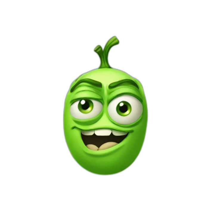 mike wazowski with down sticker