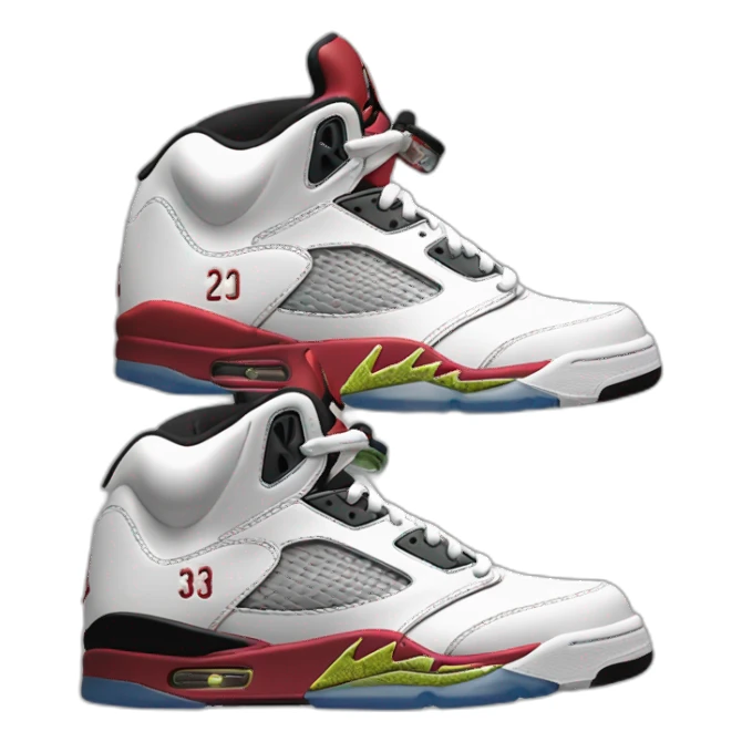 Jordan 5 traviz scote sticker