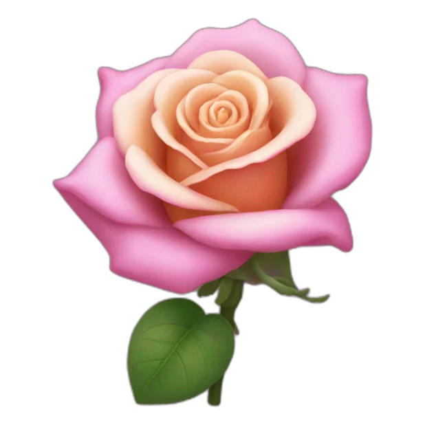 Rose magique sticker