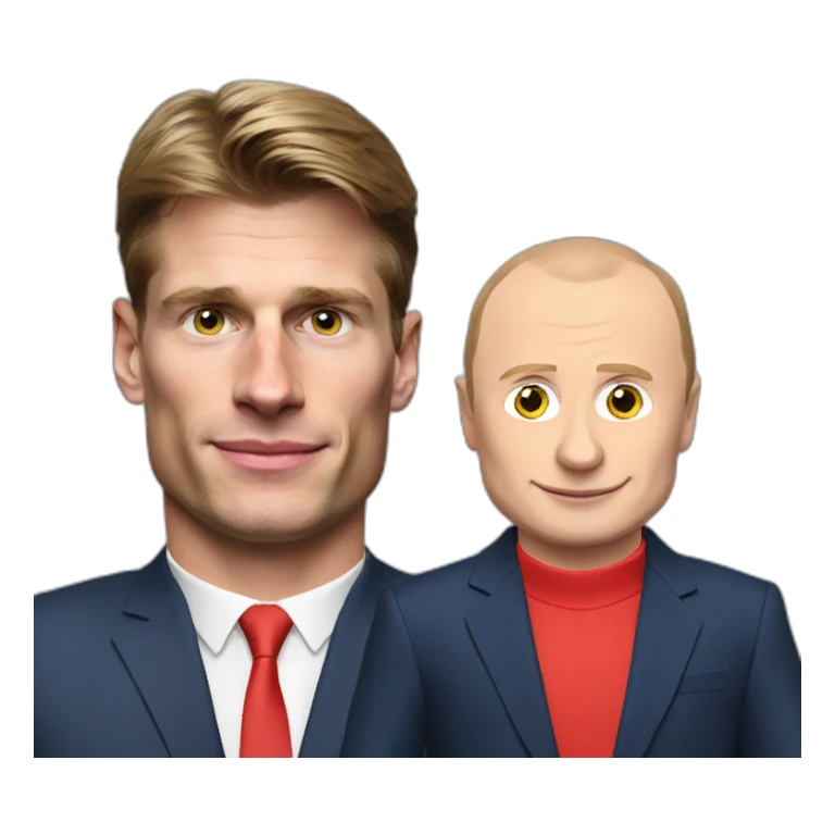 Max Verstappen and Putin sticker