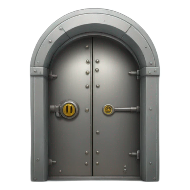 vault door sticker