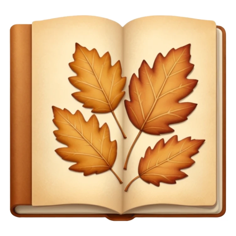 Beige Cozy pages autumn sticker