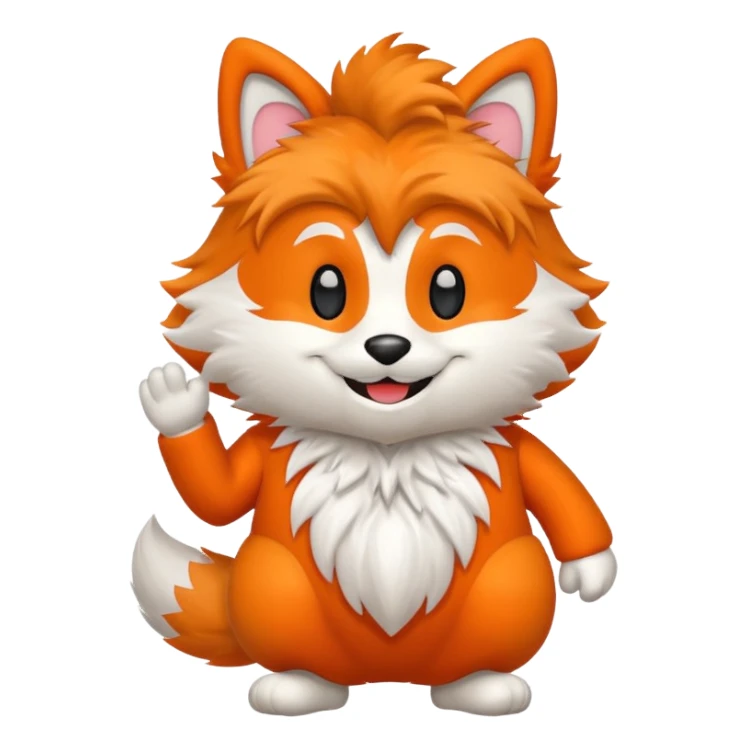 Mascot in Costume sticker