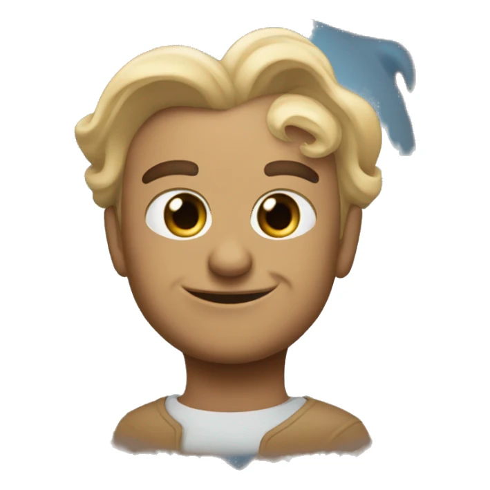 salesforce logo on pepe's face sticker