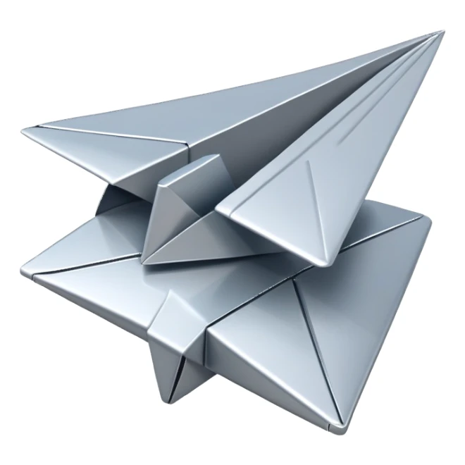 Share button with flying paper airplane sticker