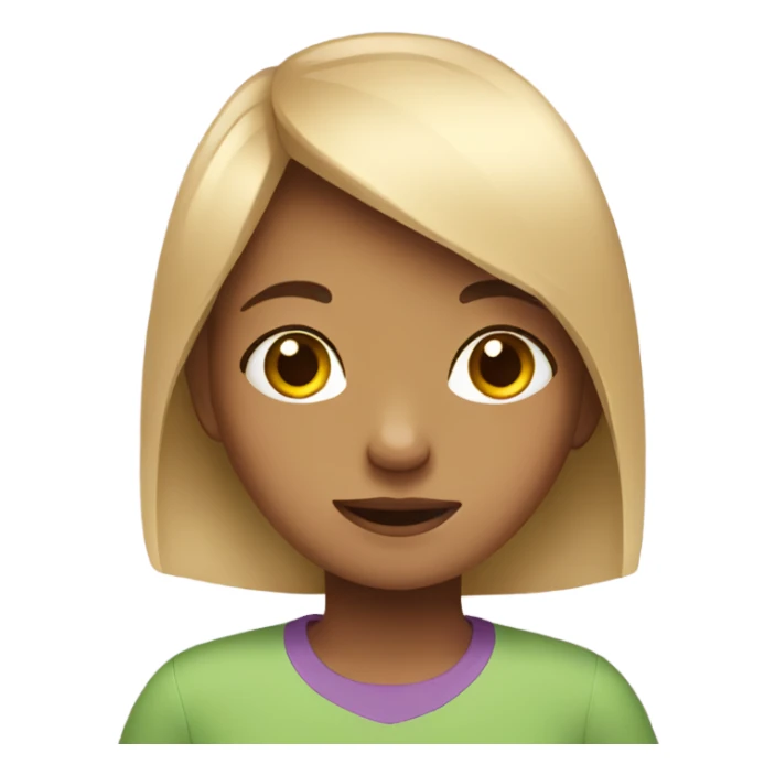 Autistic girl sticker