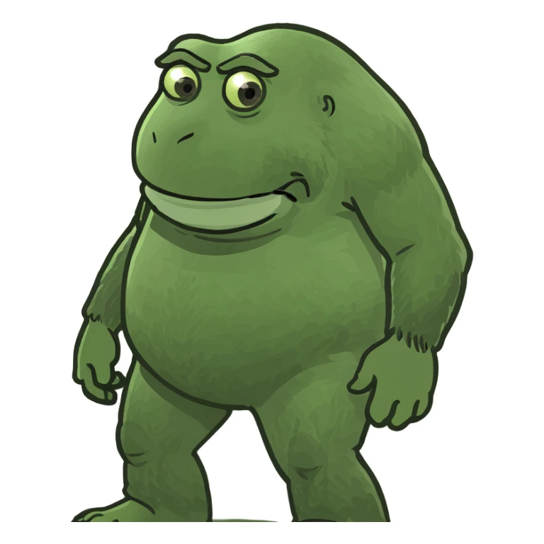 Bigfoot booty sticker