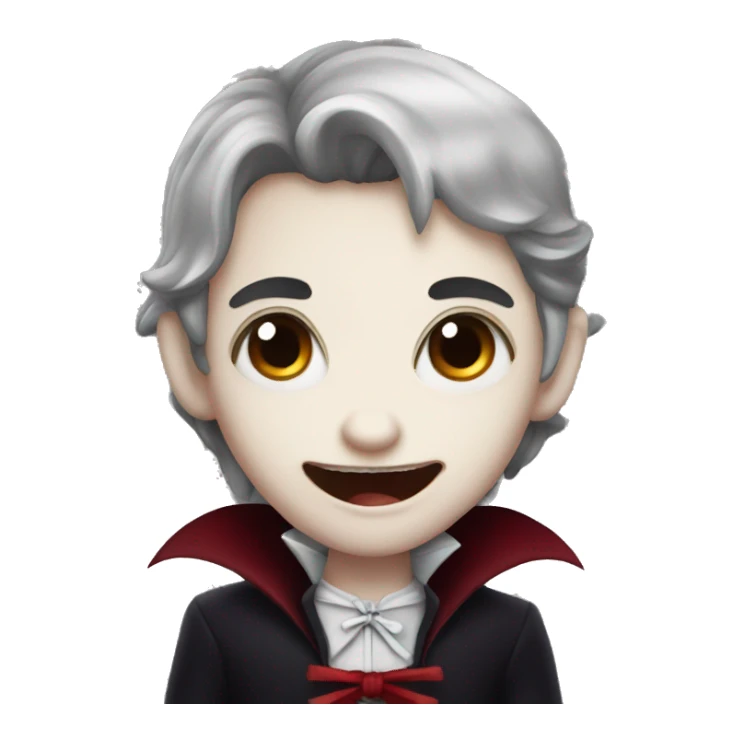cute vampire sticker