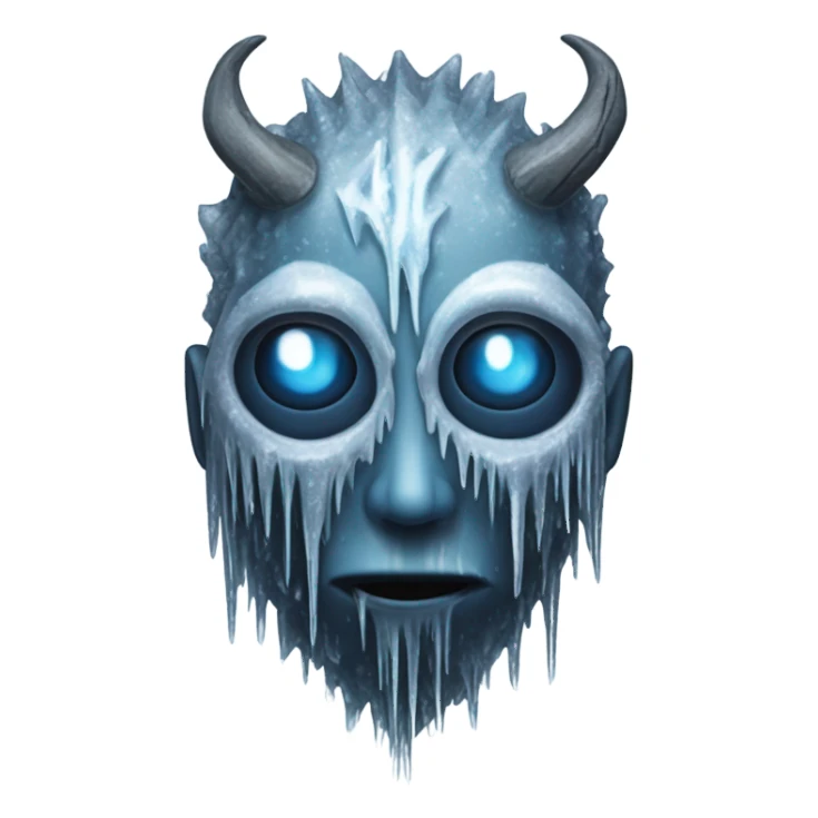 daemon in ice  sticker
