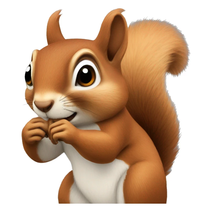 squirrel who says no sticker
