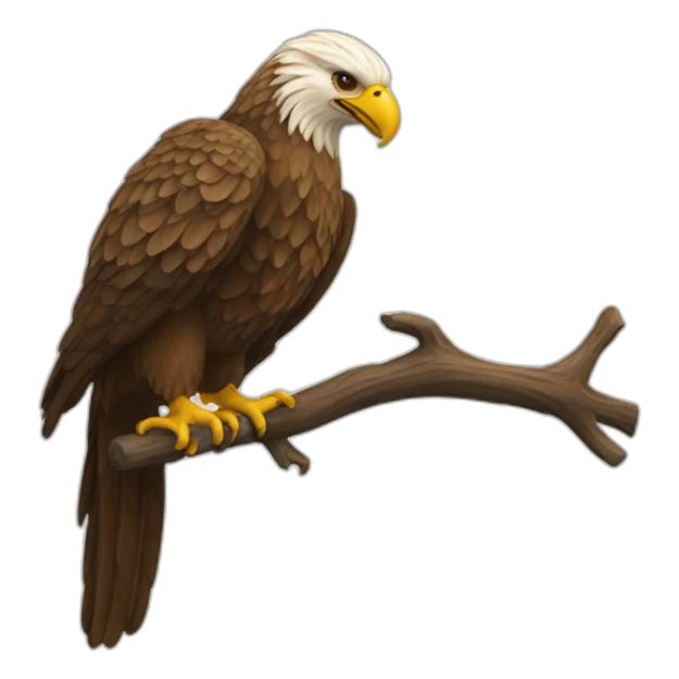Aigle royal sticker