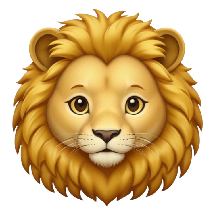 lion in love sticker