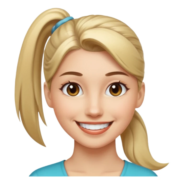 Clean girl emoji sticker
