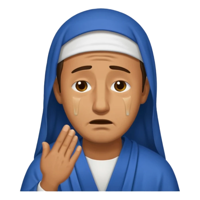 As un fariseo lorando sticker