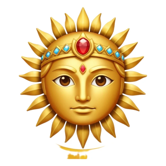 sun emperor sticker