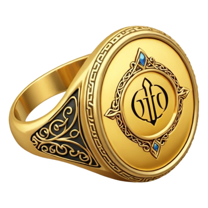 LoTR signet ring sticker