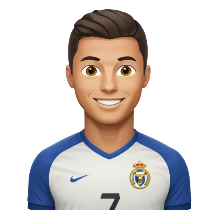 Creat me a cr7 emoji sticker