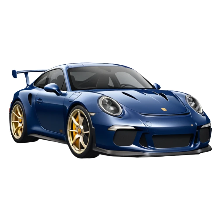 navy porsche gt3 sticker