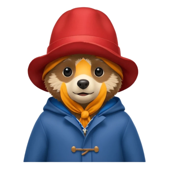 Paddington hot sticker