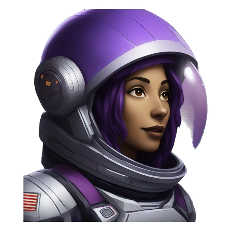 Tali’Zorah vas Normandy mass effect as a astronaut  sticker