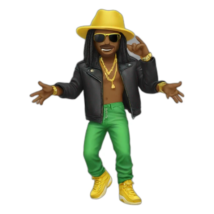 Dancehall jamaïcain  sticker