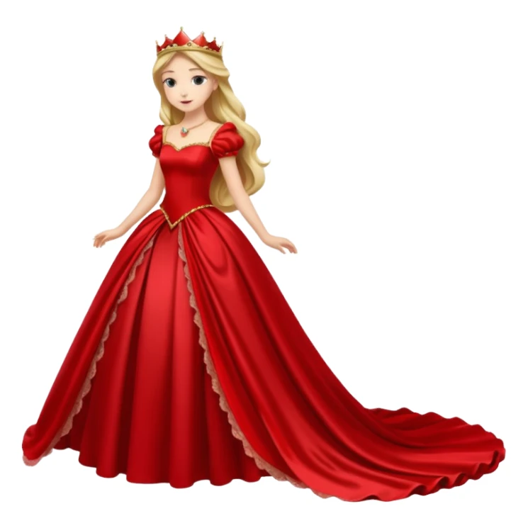 a red princess dress




























 sticker