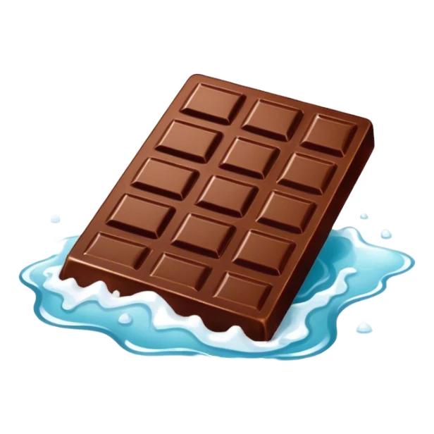 chocolate with sea salt sticker