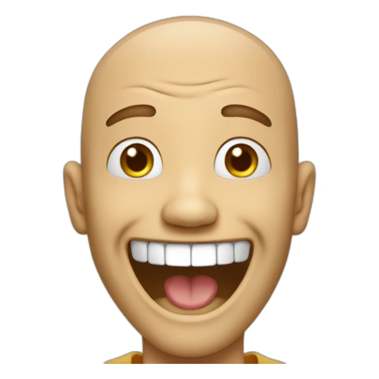 laughing man meme sticker