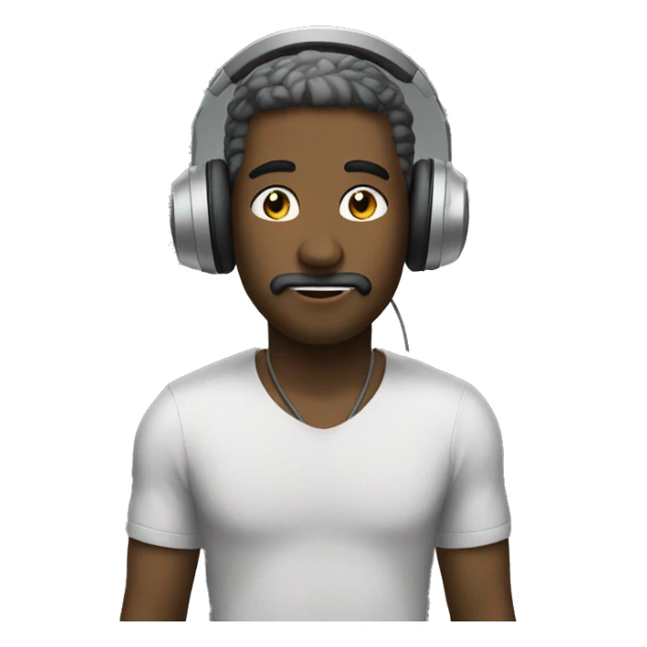 Quai with headphone sticker