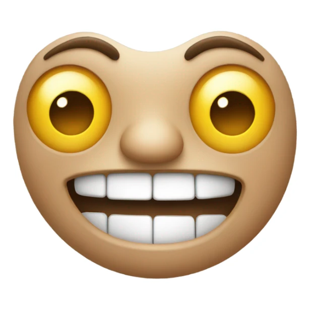 happy face emoji with two thumbs up sticker