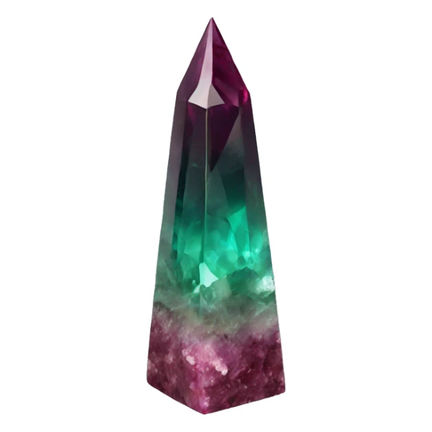 tourmaline obelisk sticker