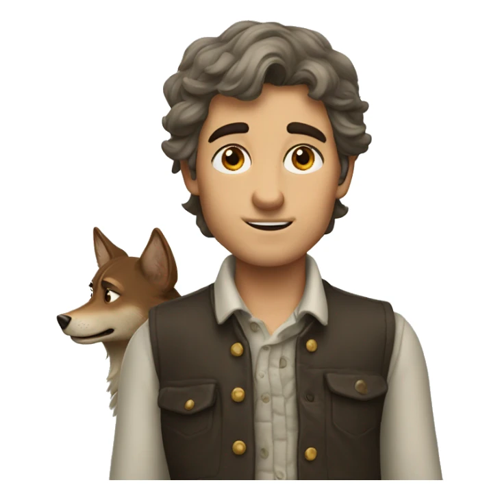 Peter and the wolf sticker