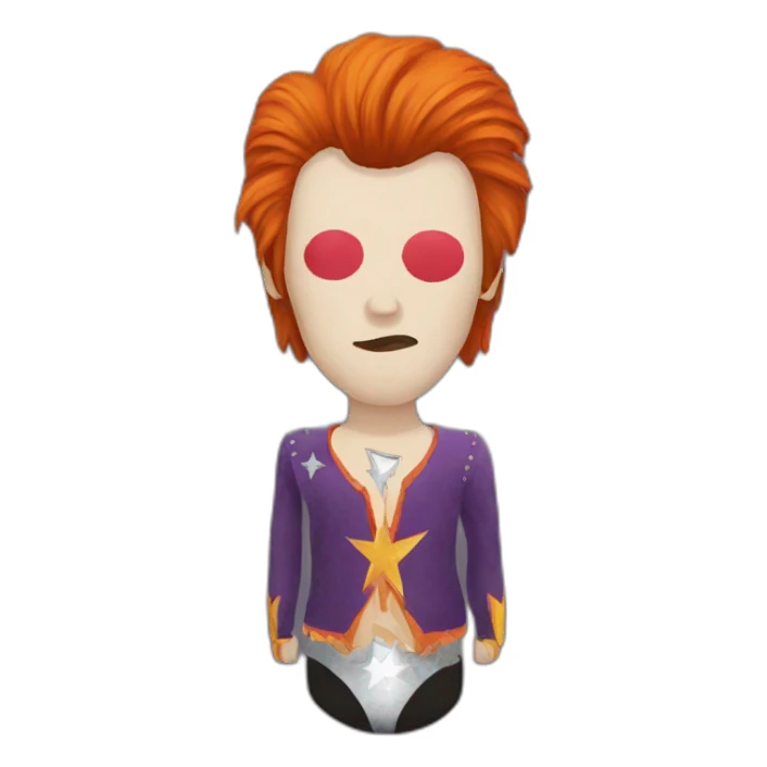 ziggy stardust sticker
