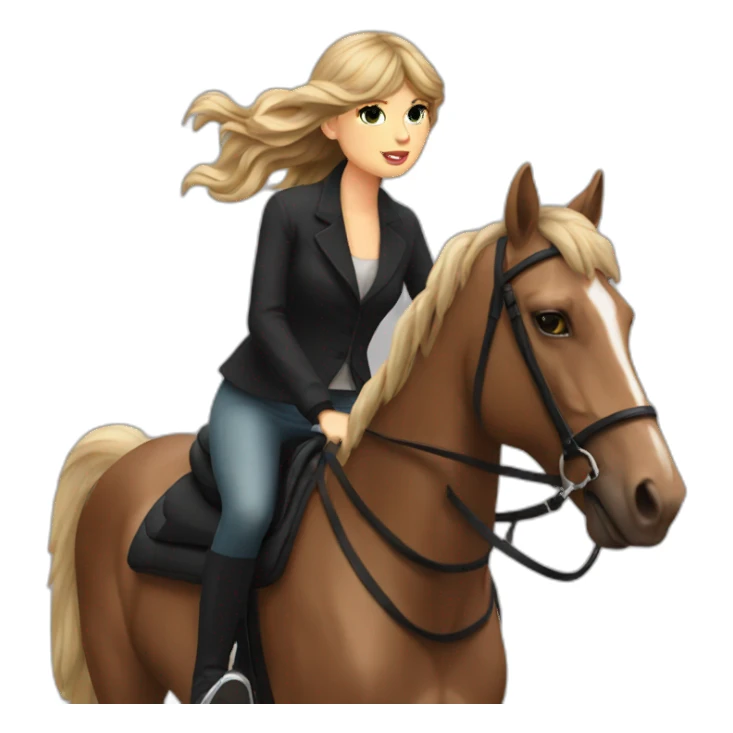 taylor-swift-riding-bbc sticker