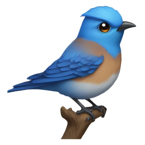 Mystic bluebird  sticker