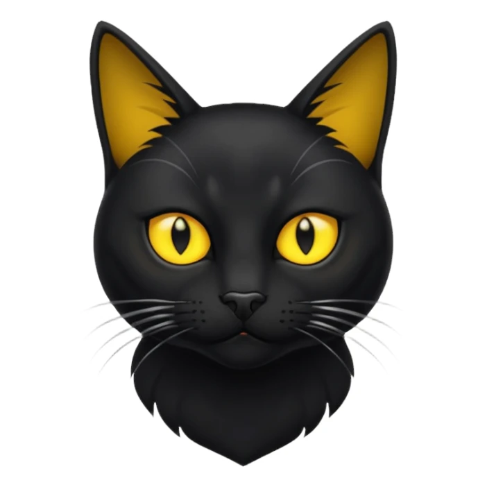 Gentleman blackcat sticker