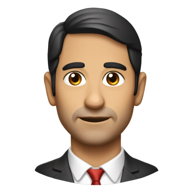 Una señor rubio sin cejas sticker