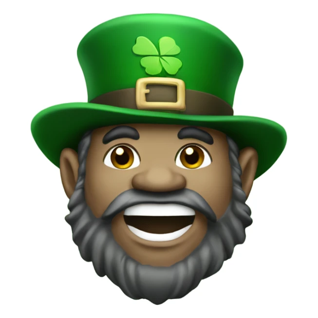 Leprechaun football  sticker