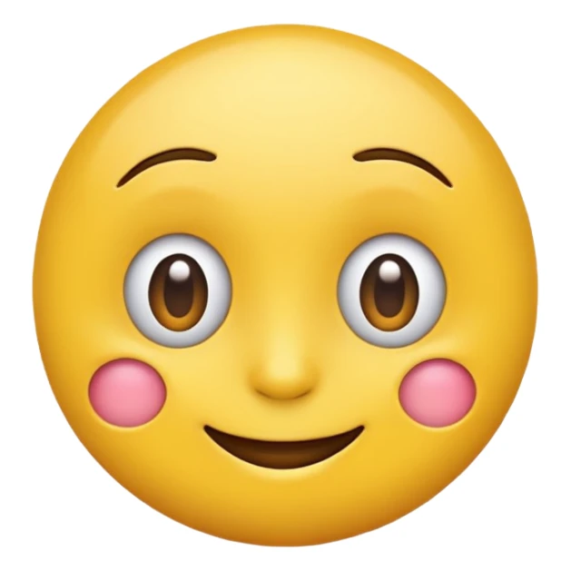 A yellow emoji with a side eye sticker