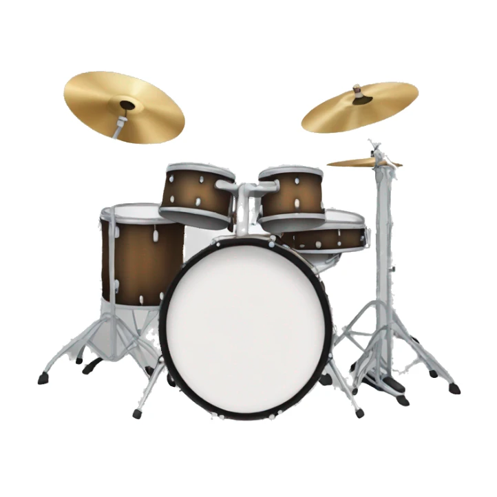 full drumset sticker