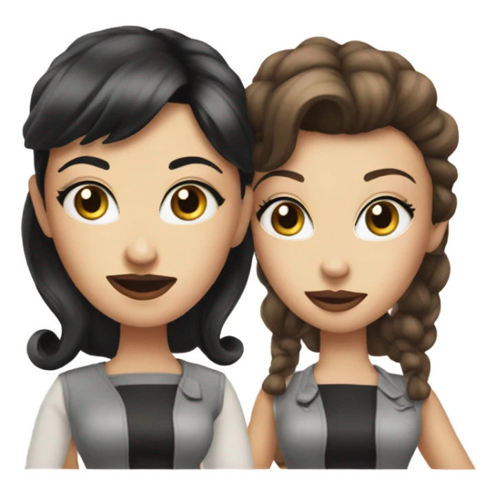 Bettie and Sarah sticker