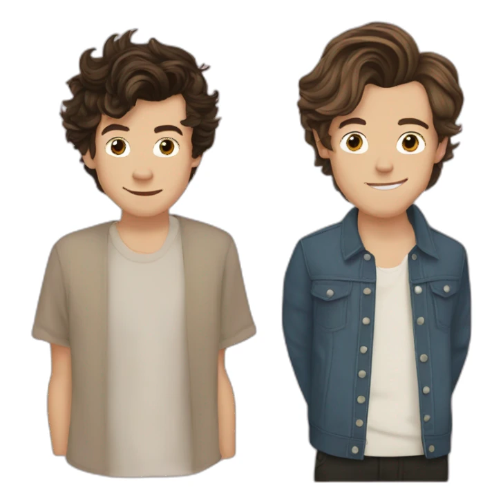 harry styles and louis tomlison  sticker