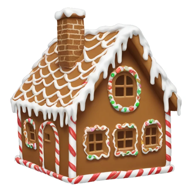 gingerbread house sticker
