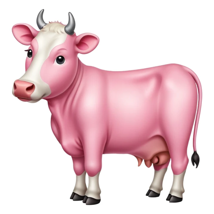 cow udder sticker
