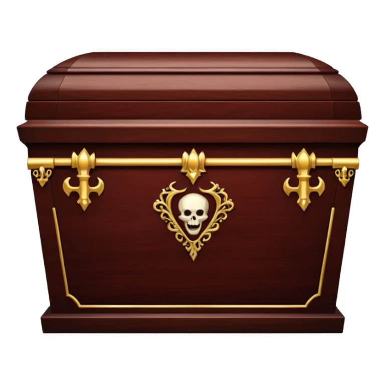vampire coffin  sticker