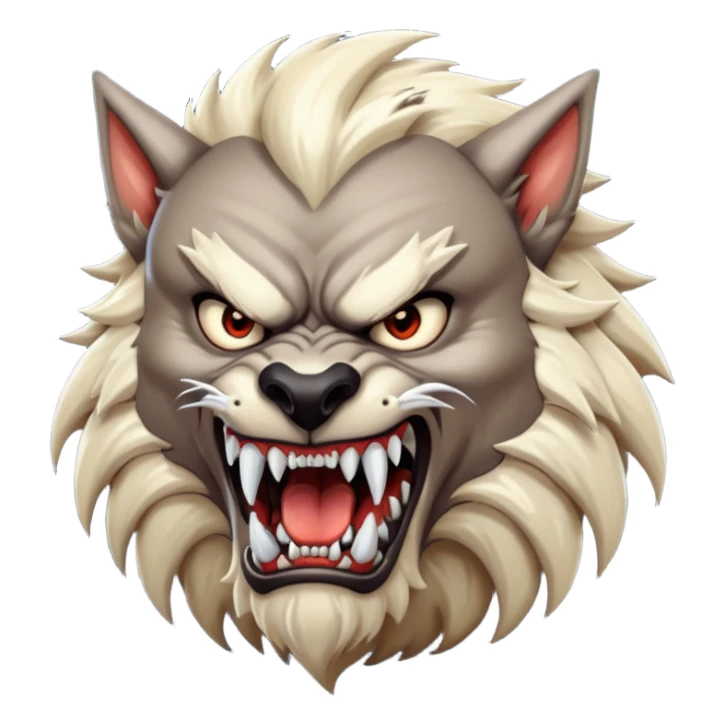 dnd 5e werewolf boss monster sticker