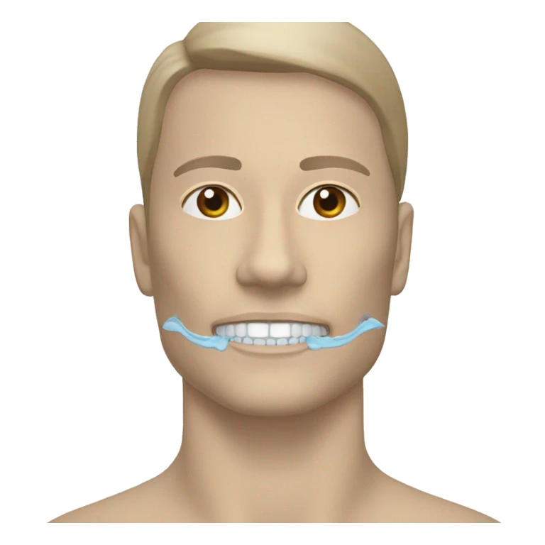 masseter jaw muscle  sticker