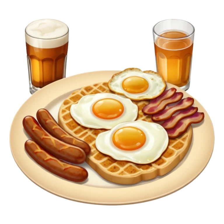 Irish breakfast sticker