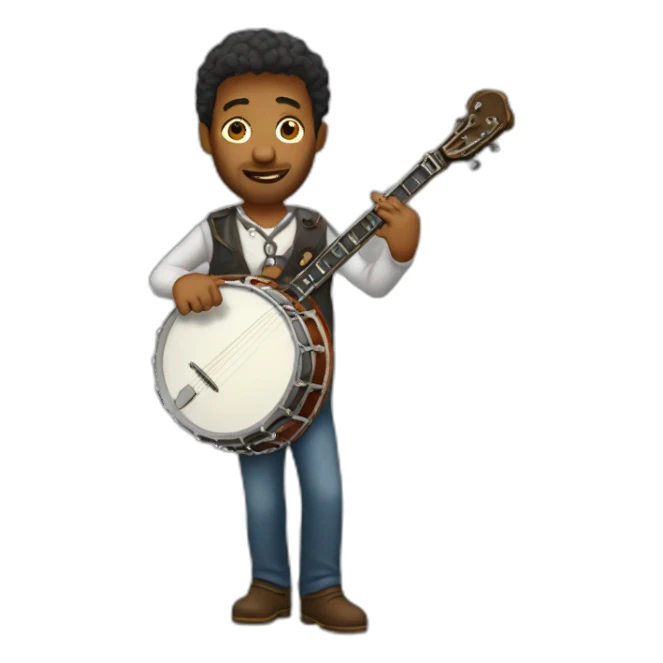 Banjo sticker