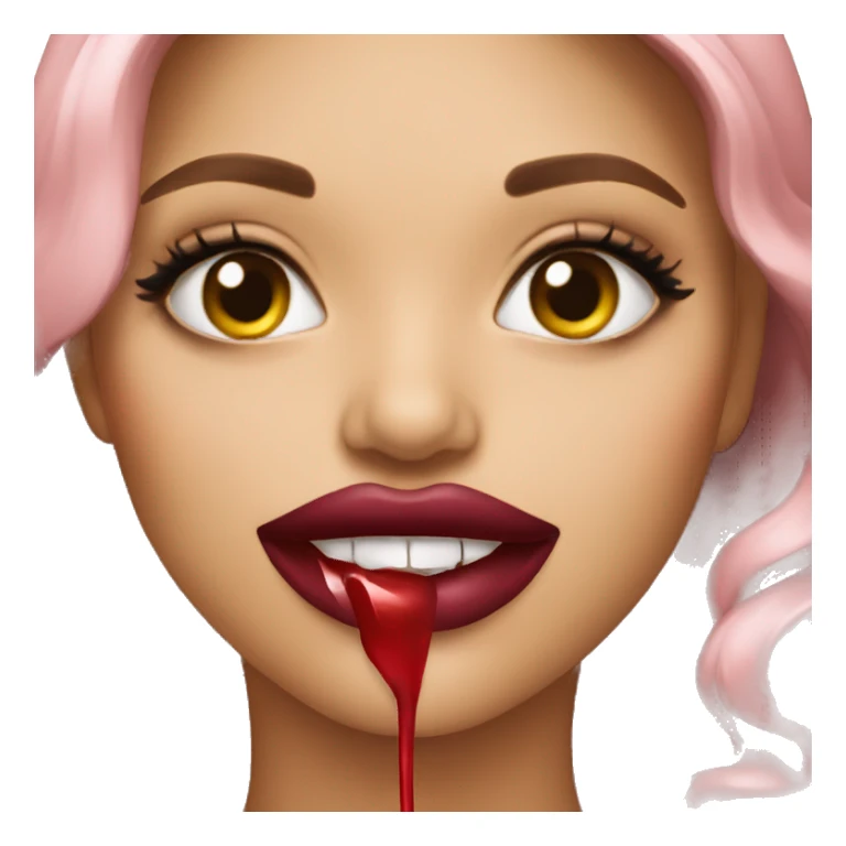 yummy lipgloss sticker